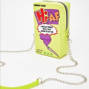 Hi AF crossbody purse (Brand New)